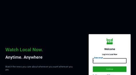 Log In to Local Now.